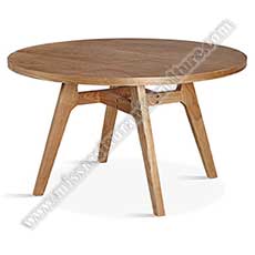 round wood dining tables_wood restaurant tables 1006_Wholesale round wooden 6 seat cafe room/dining room tables, 47 inch restaurant round ash wooden dining room tables design