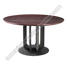 round walnut dining tables_wood restaurant tables 1102_New modern designs round coffee tables walnut color wooden dinning tables design for coffee room/restaurant