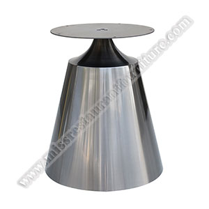 restaurant steel tables base 1934_tulip shape dining table base_glossy nordic retro table base