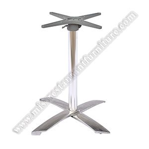 restaurant steel tables base 1940_steel folded table legs_X shape folded table legs