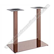 restaurant brass table base 1943_rectangle gold restaurant table legs_40*70 gold bostro table legs