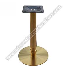 restaurant brass table base 1944_modern golden round table legs_customize chrome table legs