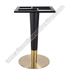 restaurant brass table base 1960_black pillars restaurant table legs_modern black table legs