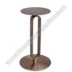 restaurant brass table base 1958_fork shape coffee table legs_fork shape metal table legs