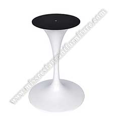 restaurant iron tables base 1967_white tulip dining table base_round white cafe table base