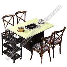 hot pot tables set 4564__