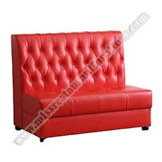 red leather kitchen diner booth_button back dining bench seating_restaurant booth seating 5025