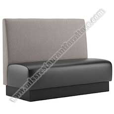 simple leather booth sofa_leather coffee bench sofa_restaurant booth seating 5044