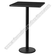 black iron bar table_restaurant wood high table_restaurant bar tables 6102