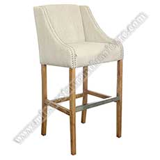 restaurant bar stools 6320_white fabric high bar stools_customize fabric bar stools