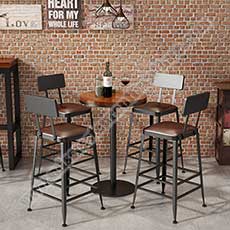 __bar table and chairs set 6631