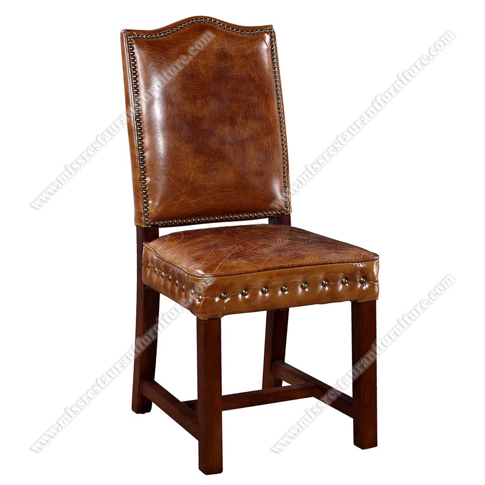 leather upholstered restaurant chairs 2248