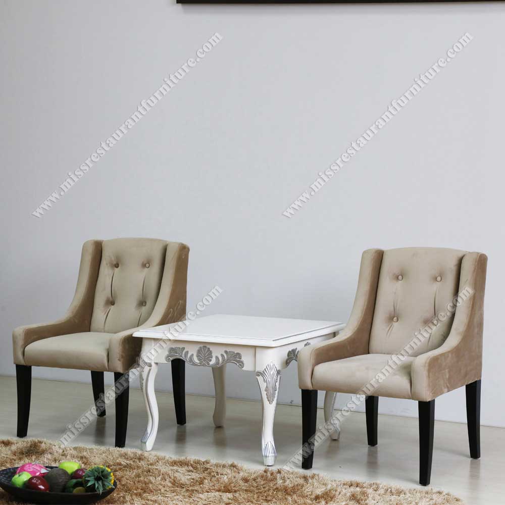 leather upholstered cafe chairs 2414